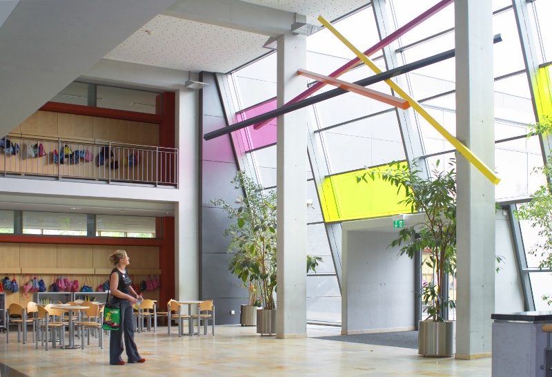 Christine Sabel, Installation Schule (Foto: Albin Schreiner)